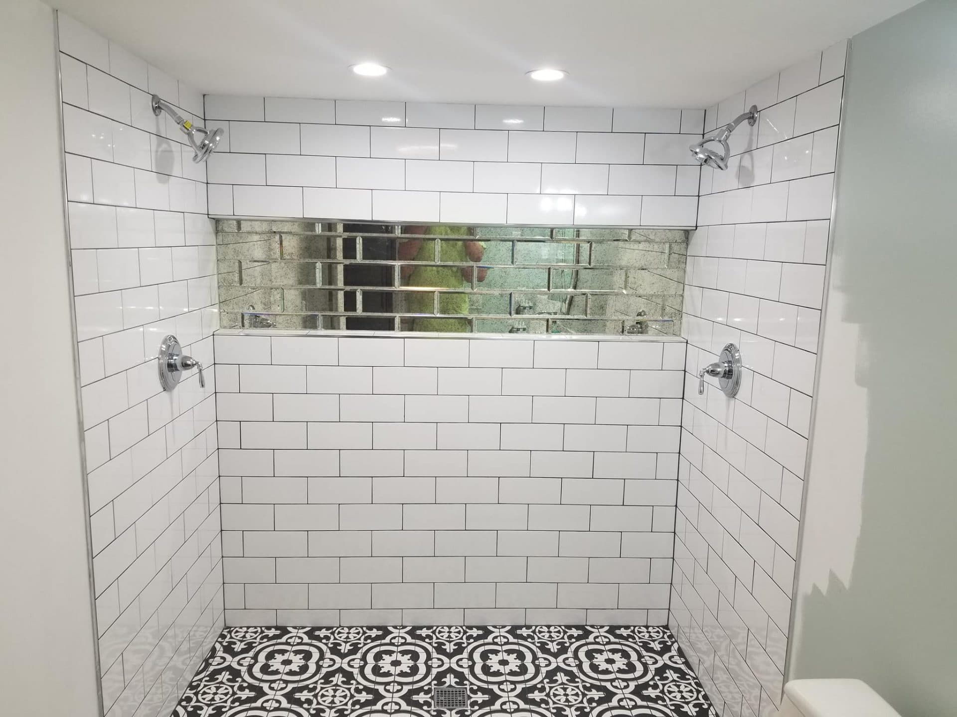 shower tile kenosha, kenosha tile install, custom home tile in racine